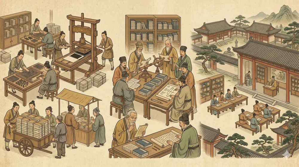 活字印刷 · 工坊与知识规模化